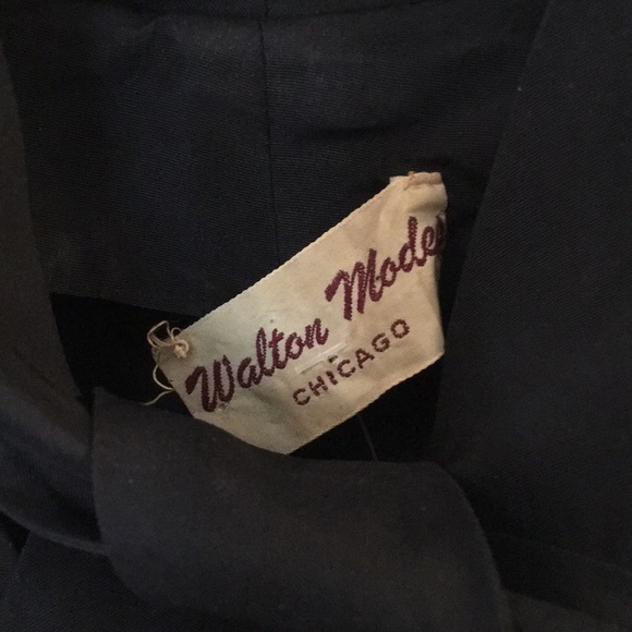 1950s Black Dress - Picture 8 of 10